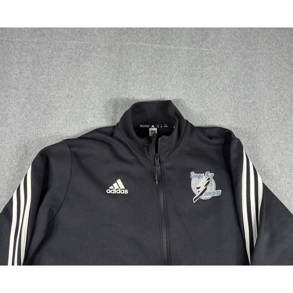 Adidas Tampa Bay Lightning Team Classics Expo Hall Full Zip Jacket Mens 2XL NHL